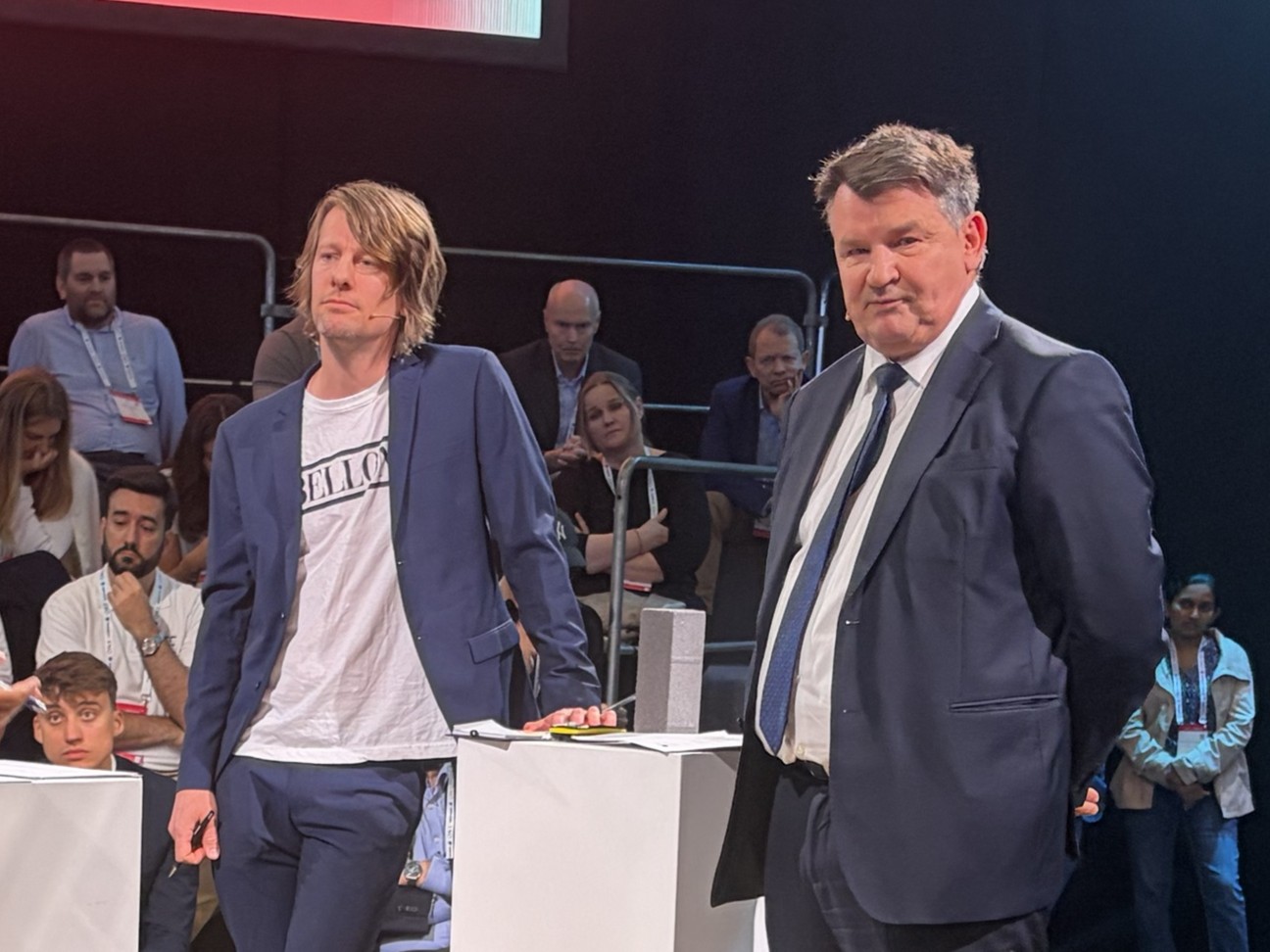 Teamleder for materialer og industri i Bellona, Martin Sveinssønn Melvær debatterte havbunnsmineraler med nesteleder i stortingets energi- og miljøkomité, Tor Mikkel Wara (FrP) på ONS i Stavanger.