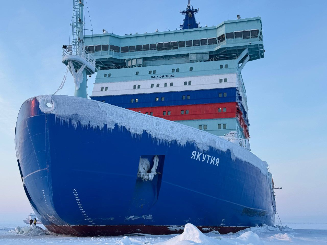 Nuclear-powered icebreaker Yakutia. Source: Atomflot
